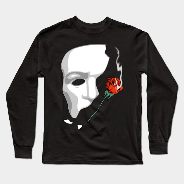 Phantom Sweet Opera Long Sleeve T-Shirt by Heymoonly